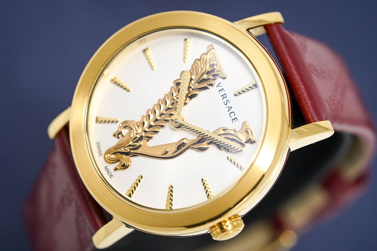 Versace Ladies Virtus Watch IP Gold VERI00320 - Watches & Crystals