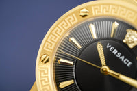Thumbnail for Versace Ladies Watch Greca Logo Gold Black VEVH00820 - Watches & Crystals