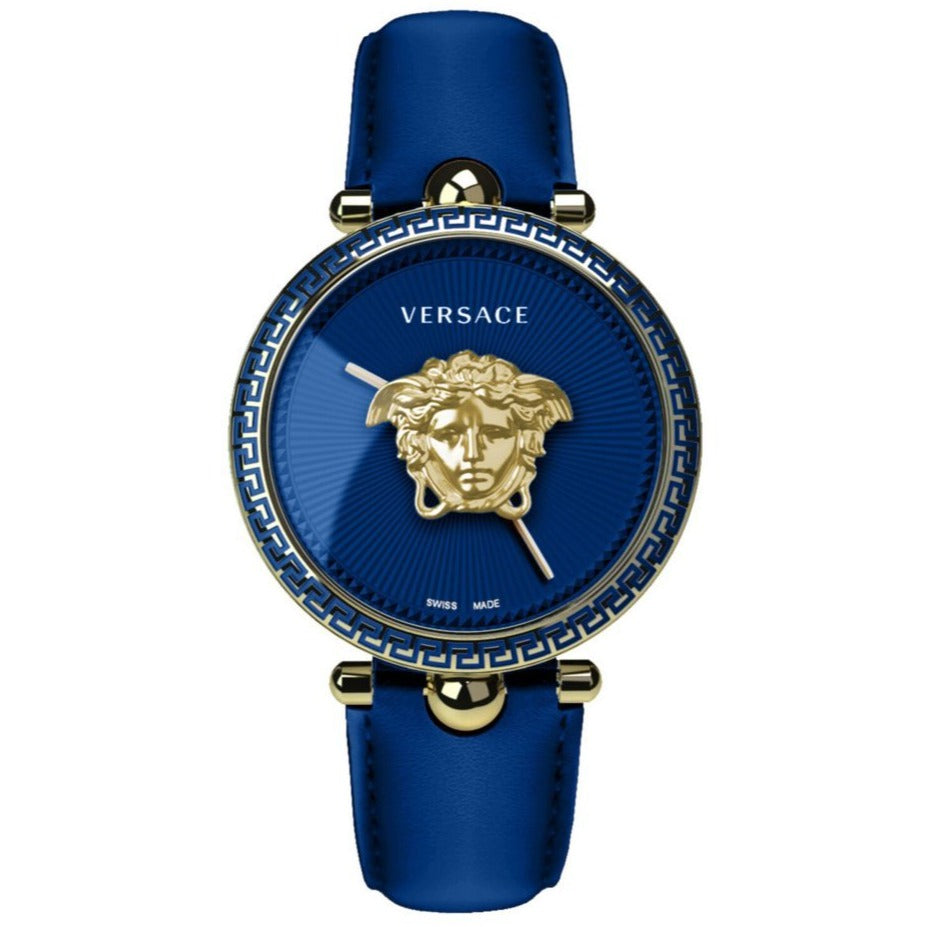 Versace Ladies Watch Greca Logo Two-Tone Green VEVH00720 – Watches &  Crystals