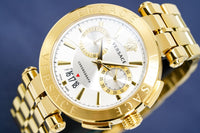 Thumbnail for Versace Men's Chronograph Watch Aion Gold VBR060017 - Watches & Crystals