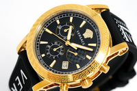 Thumbnail for Versace Sports Tech Chronograph Gold Black VELT00119 - Watches & Crystals