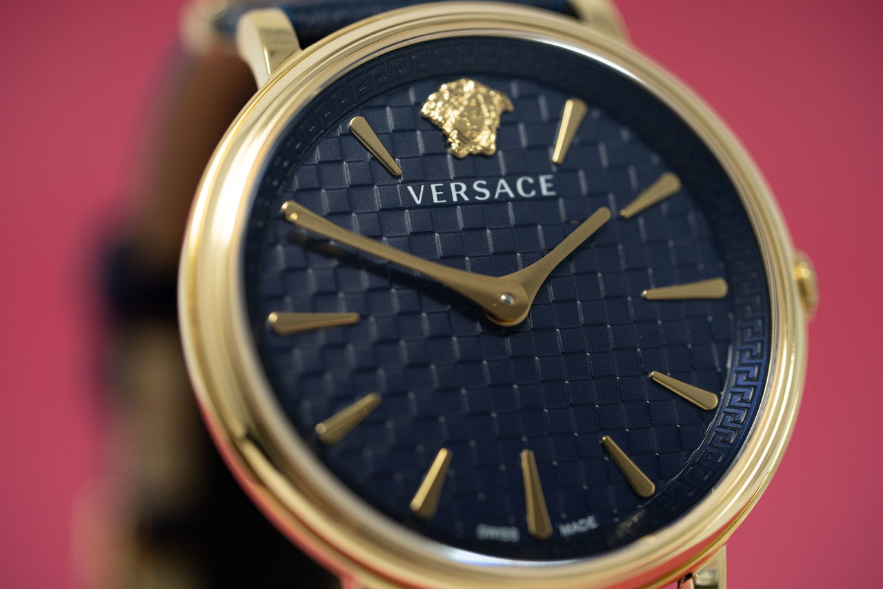 Versace V-Circle Blue - Watches & Crystals