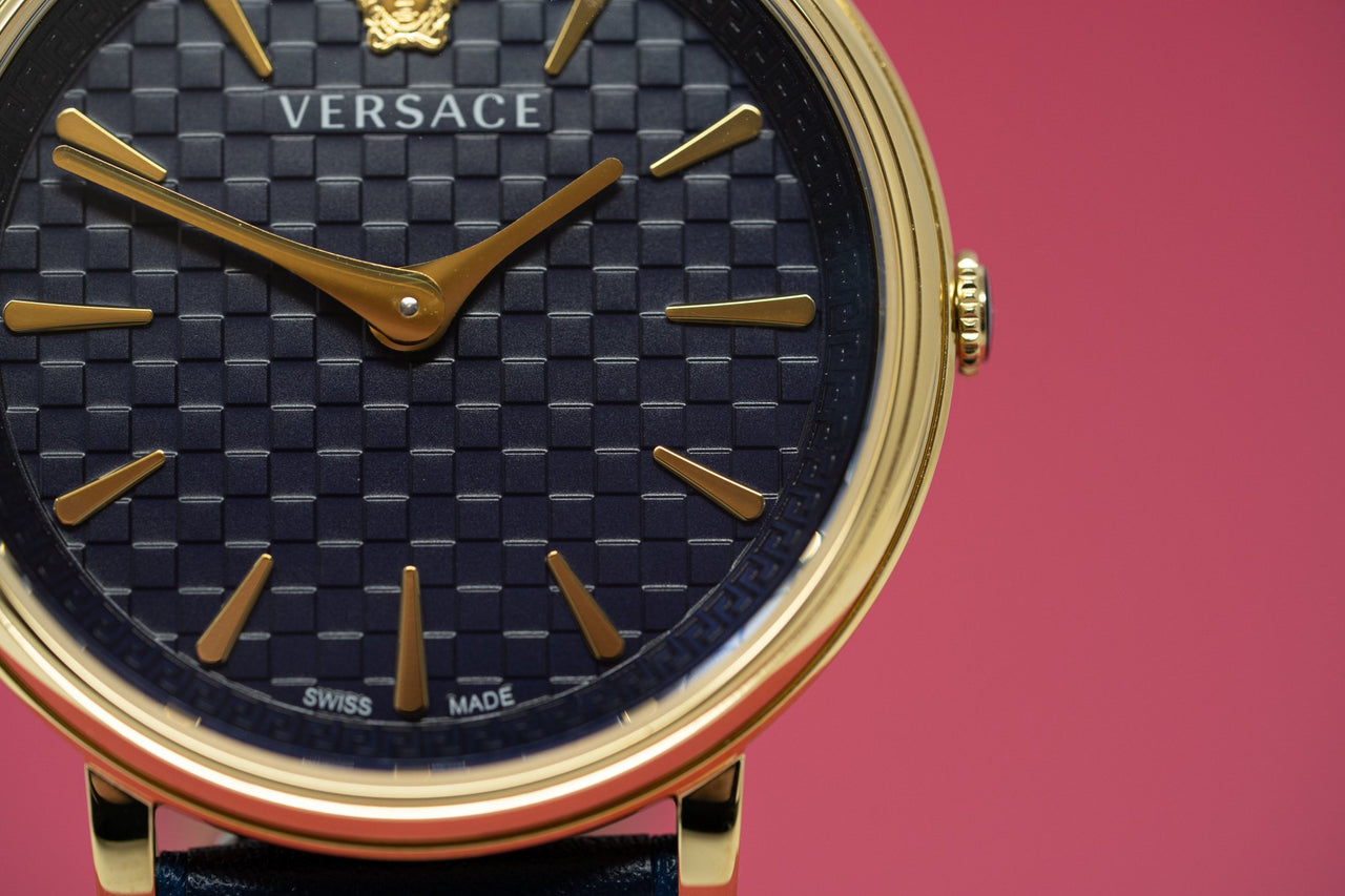 Versace V-Circle Blue - Watches & Crystals