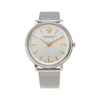 Thumbnail for Versace V-Circle Manifesto Silver - Watches & Crystals