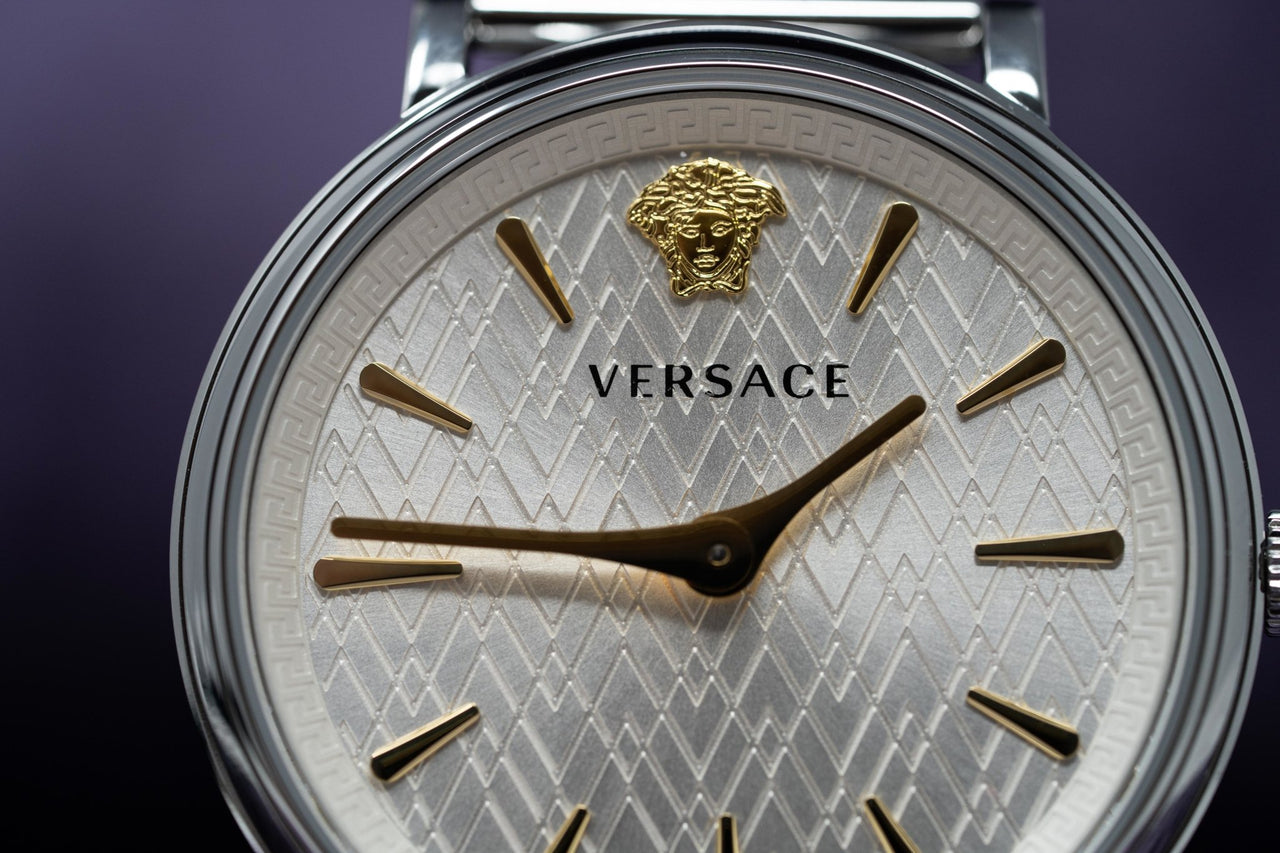 Versace V-Circle Manifesto Silver - Watches & Crystals