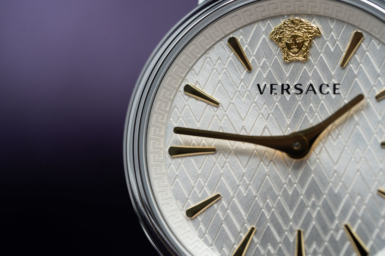 Versace V-Circle Manifesto Silver - Watches & Crystals