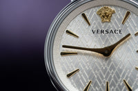 Thumbnail for Versace V-Circle Manifesto Silver - Watches & Crystals