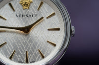 Thumbnail for Versace V-Circle Manifesto Silver - Watches & Crystals