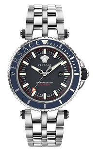 Thumbnail for Versace V-Race Diver Black - Watches & Crystals