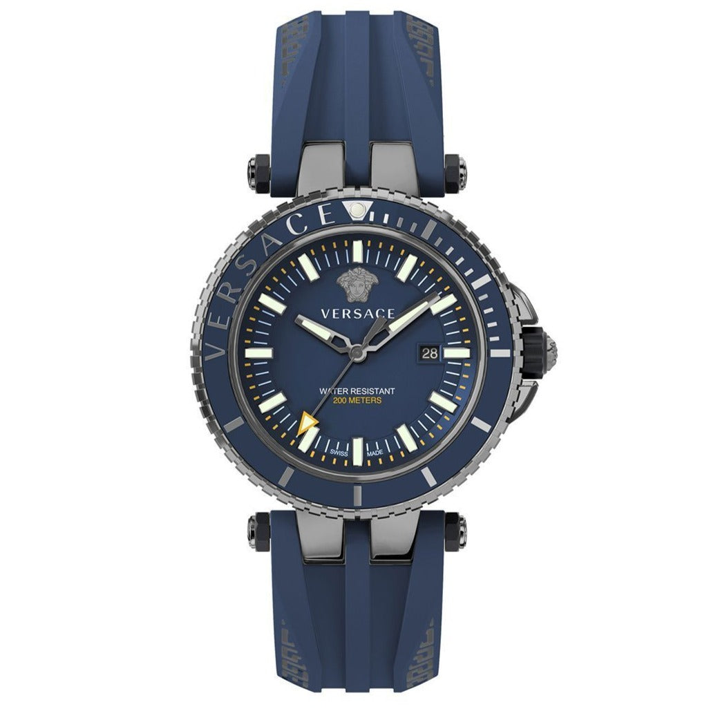 Versace V-Race Diver Blue - Watches & Crystals