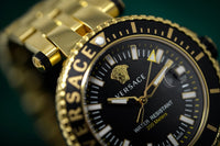 Thumbnail for Versace V-Race Diver Gold Plated - Watches & Crystals
