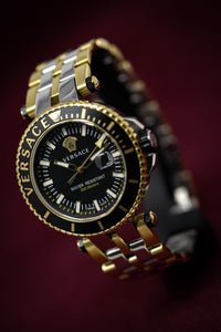 Thumbnail for Versace V-Race Diver Two Tone - Watches & Crystals