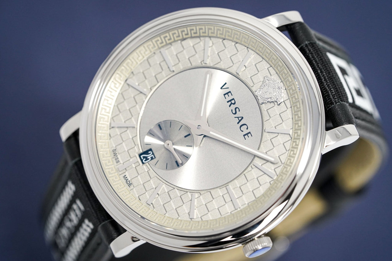 Versace Watch V-Circle Black VEBQ01219 - Watches & Crystals